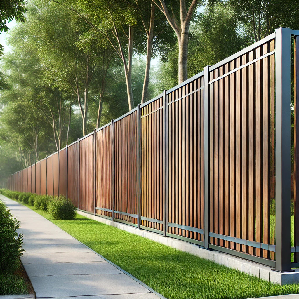 Gard modern realizat de gardurilacheie.com